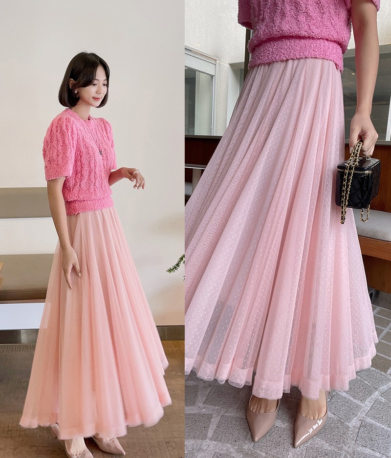 bloggerbok blanc sha skirt(pink)