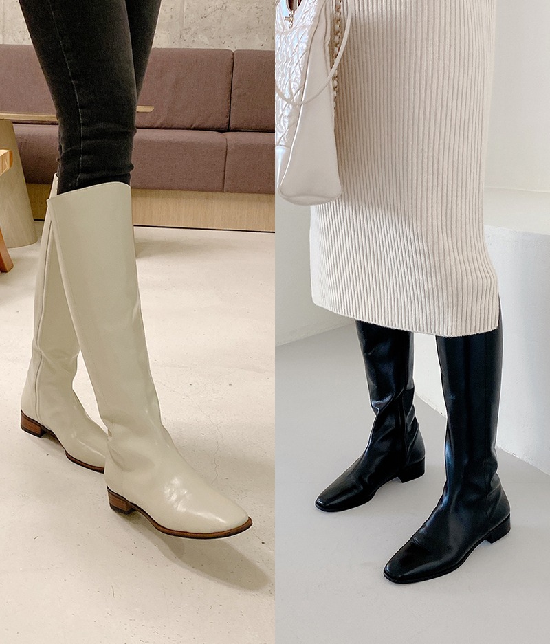 bloggerbok daily line long boots(2color)